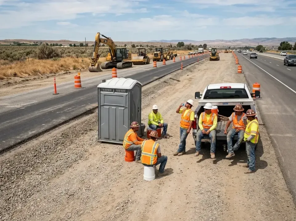 highway-road-construction-crew-007 — frequently asked questions, Porta Potty and Restroom Rentals in Bridgetown, MS